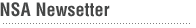 NSA Newsletter